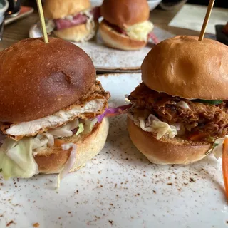 Fried Chicken Sliders