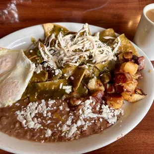 Chilaquiles with Chili Verde