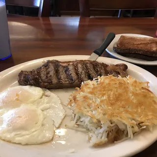 New York Steak and Eggs
