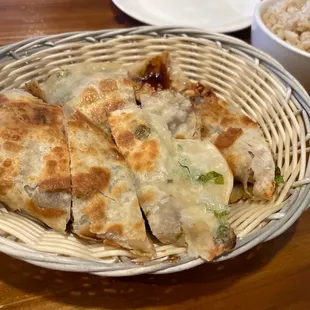 a basket of food