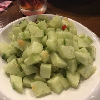 A2.Baby cucumber with Garlic sauce