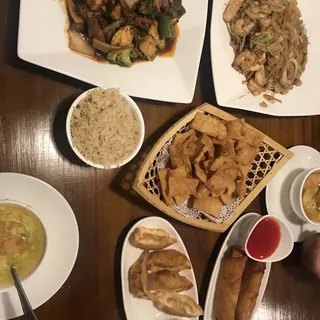 M36. Singapore rice noodles with chicken/ beef/ shrimp/ vegetable