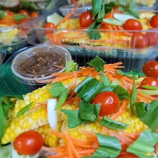 Yummy Yum Salad with Corn