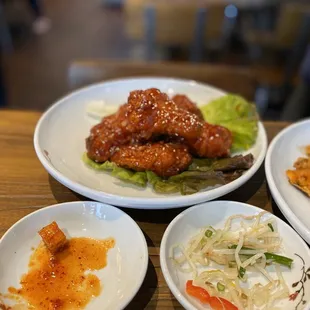 Korean fried chicken!