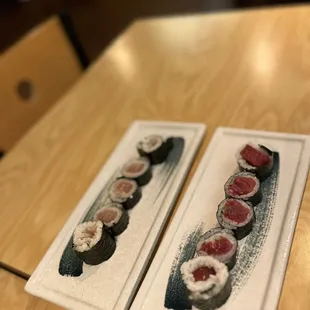 Yellowtail and toro
