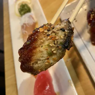 Eel Sushi.