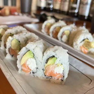 2 orders of Philadelphia roll