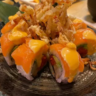 Salmon Crazy Roll