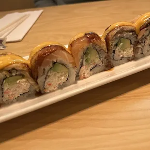 Baked Salmon Roll