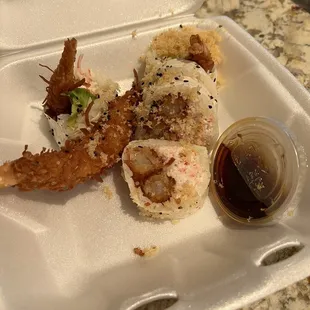 Coconut Shrimp Roll