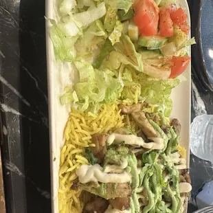 Chicken Shawarma Platter