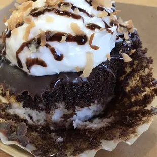 Smores cupcake