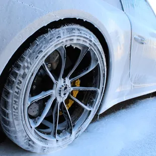 A Maintenance Hand Wash is getting done.