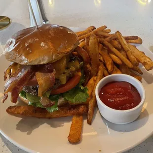 Bacon lovers cheeseburger