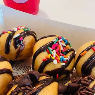 Triple Chocolate and Chocolate Sprinkle | Hibiscus Refresher