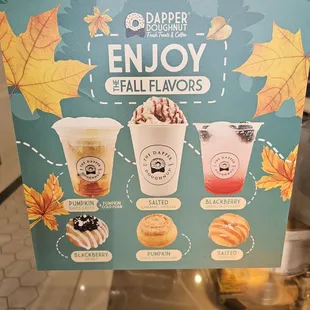 Fall Specialty Drinks 2024