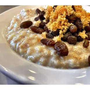 Oatmeal w/Brown Sugar &amp; Raisins.Dapper&apos;s East. Chicago, IL Target Plaza. Chicago&apos;s Old Fashion Greek Dinner. Breakfast/Lunch Place. Cool!