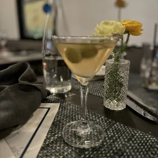 Dirty martini