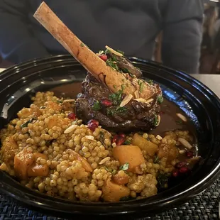 Pomegranate Braised Lamb