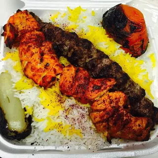 29. Chicken and Koobideh Platter