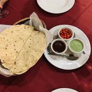 Delicious complimentary appetizer