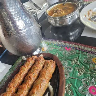 Kabab, nihari, channay