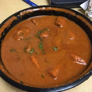 Chicken vindaloo