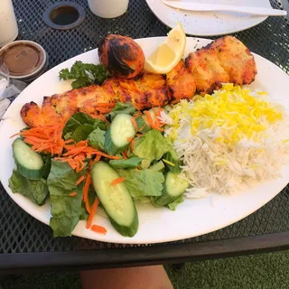 Chicken Shish Kabob Dinner