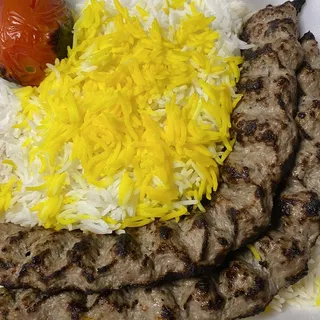 Beef Koobideh Dinner