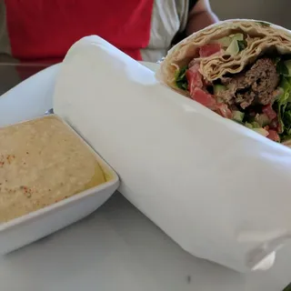 Beef Koobideh Wrap Lunch Special
