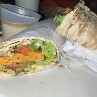 Chicken Koobideh Wrap Lunch Special