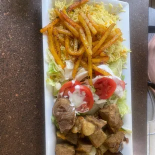 Our Famous Grilled Goat Cubes