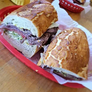 Roast beef sandwich