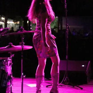 Shana Morrison on stage