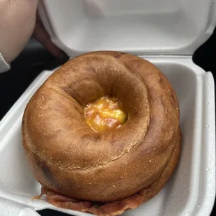 French toast bagel