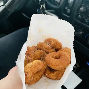 Dozen of Cinnamon Sugar Doughnuts