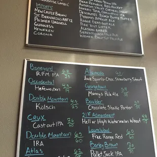 14 beers on tap! PLUS bottles.