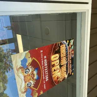 outside