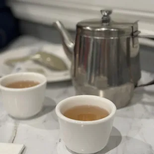 Tea complimentary