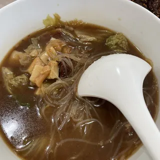 House Bread in Beef and Lamb Soup