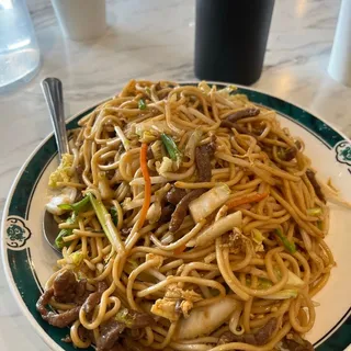Beef Homemade Chow Mein