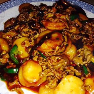 Lamb with Spicy Garlic Sauce