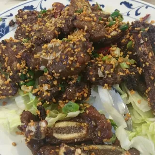 Fried Short Rib Dry Garlic
