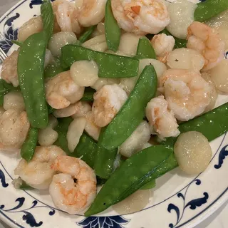 Shrimps with Snow Peas