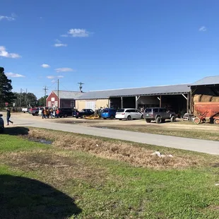 View of the store/farm from across the road