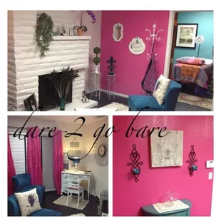 Reception area... Not too shabby