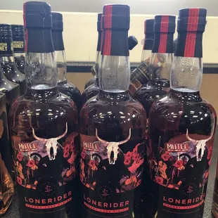 Lonerider Bourbon.   Local and delicious!