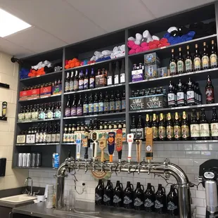 The rest of the taps and the amazing canning machine