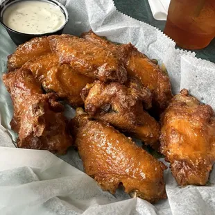Buffalo wings (4.2/5) Wife loves them.