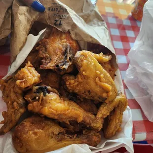 8 piece fried chicken